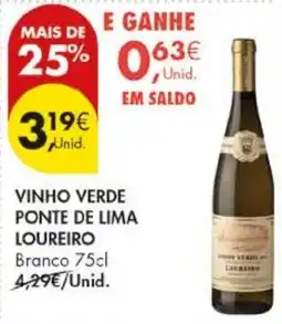 Pingo Doce Vinho verde ponte de lima loureiro promoção