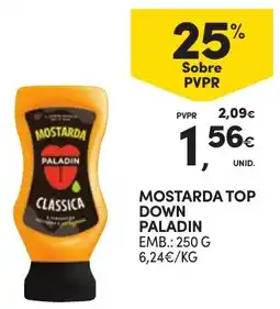 Continente Mostarda top down paladin promoção