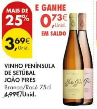 Pingo Doce vinho península de setúbal joão pires promoção