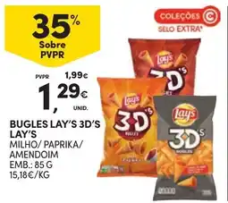 Continente bugles lay's 3d's promoção
