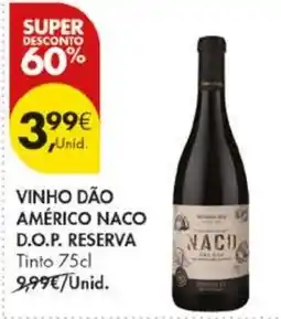 Pingo Doce vinho dão americano nacho promoção