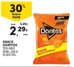 Continente Snack doritos tex-mex promoção