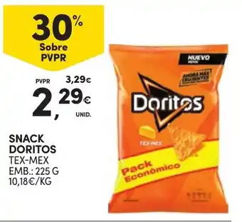 Continente Snack doritos tex-mex promoção