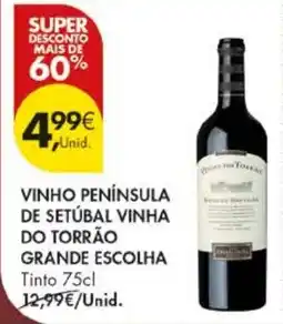 Pingo Doce vinho península de setúbal vinha do torrão grande escolha promoção