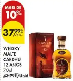 Pingo Doce Whisky Malte Cardhu 12 Anos promoção