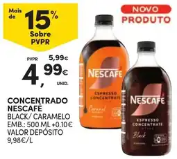 Continente Concentrado Nescafé Black/Caramelo promoção