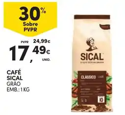 Continente Café Sical Grão promoção