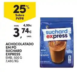 Continente Achocolatado em pó suchard express promoção