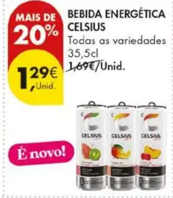 Pingo Doce bebida energética celsius promoção