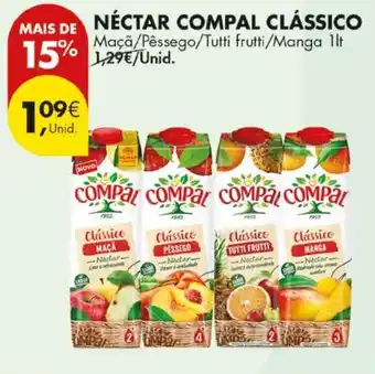 Pingo Doce Néctar compal clássico promoção