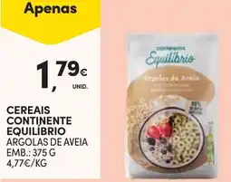 Continente Cereais continente equilíbrio argolas de aveia promoção