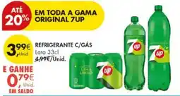 Pingo Doce Refrigerante c/gás original 7up promoção