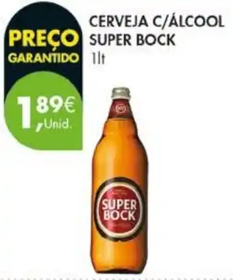Pingo Doce Cerveja c/álcool super bock promoção