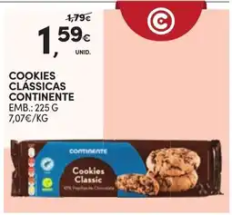 Continente cookies clássicas continente promoção
