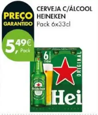 Pingo Doce Cerveja c/álcool heineken promoção