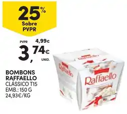 Continente Bombons raffaello clássico t15 promoção