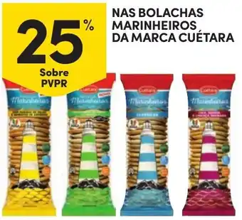Continente Bolachas marinheiros da marca cuétara promoção