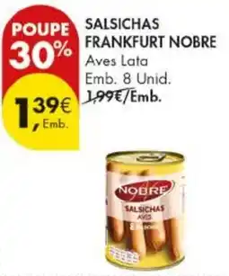 Pingo Doce Salsichas frankfurt nobre promoção