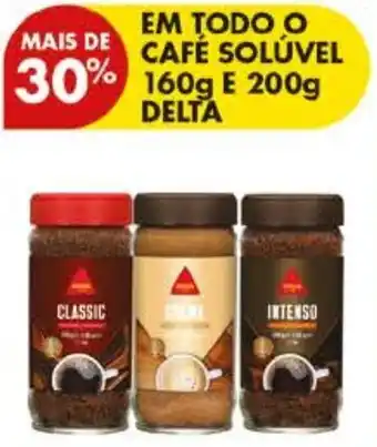 Pingo Doce café solúvel delta promoção