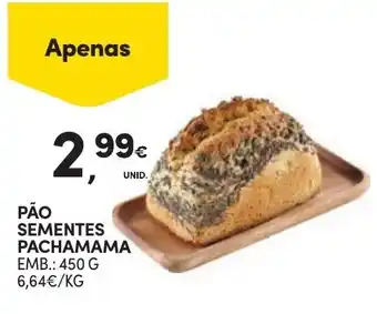 Continente Pão sementes pachamama promoção