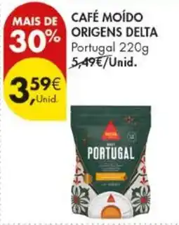 Pingo Doce Café moído origens delta promoção