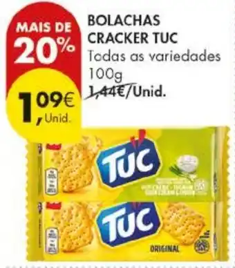 Pingo Doce Bolachas cracker tuc promoção
