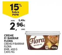 Continente creme p/ barrar flora promoção