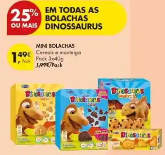Pingo Doce mini bolachas dinossauros promoção