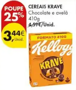Pingo Doce Cereais krave chocolate e avelã promoção