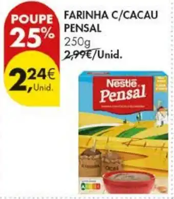 Pingo Doce Farinha c/cacau pensal promoção