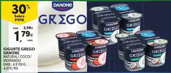 Continente Iogurte grego danone promoção