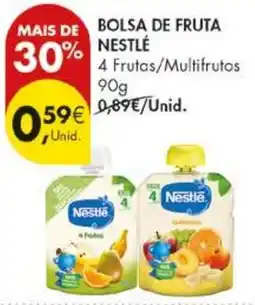 Pingo Doce Bolsa de fruta nestlé promoção