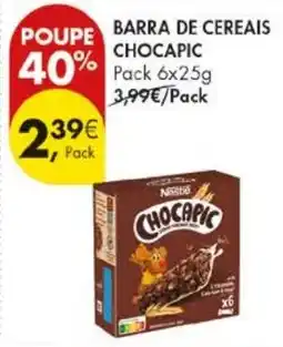 Pingo Doce Barra de cereais chocapic promoção