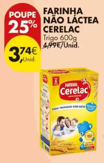 Pingo Doce Farinha não láctea cerelac promoção