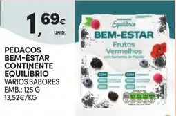 Continente Pedacos bem-estar continente equilibrio varios sabores promoção