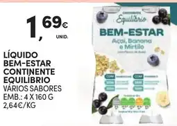 Continente Líquido bem-estar continente equilíbrio promoção