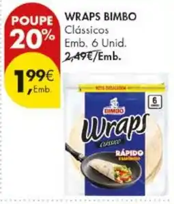 Pingo Doce Wraps bimbo clássicos promoção