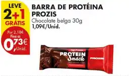 Pingo Doce barra de proteína prozis promoção
