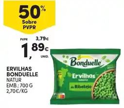 Continente Ervilhas bonduelle natur promoção