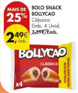 Pingo Doce Bollycao clássico promoção