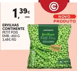 Continente Ervilhas continente petit pois promoção