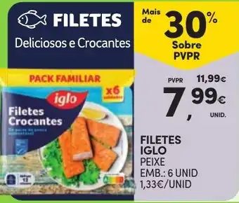 Continente filetes iglo promoção