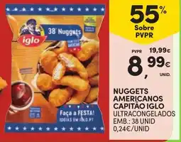 Continente Nuggets americanos capitão iglo promoção