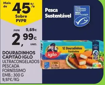 Continente douradinhos capitão iglo promoção