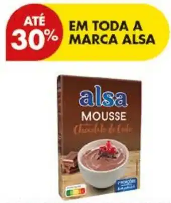 Pingo Doce alsa mousse chocolate de leite promoção