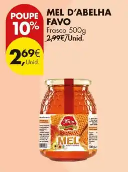 Pingo Doce mel d'abelha favo promoção