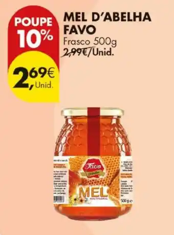 Pingo Doce mel d'abelha favo promoção