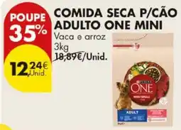 Pingo Doce comida seca p/cão adulto one mini promoção