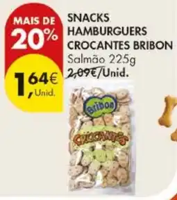 Pingo Doce snacks hamburguers crocantes bribon promoção