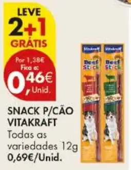 Pingo Doce Snack p/cão vitakraft promoção